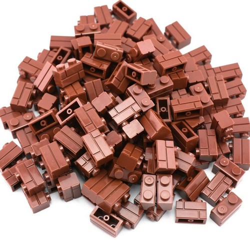 Tcm bricks reddish brown - tcm, 1x2