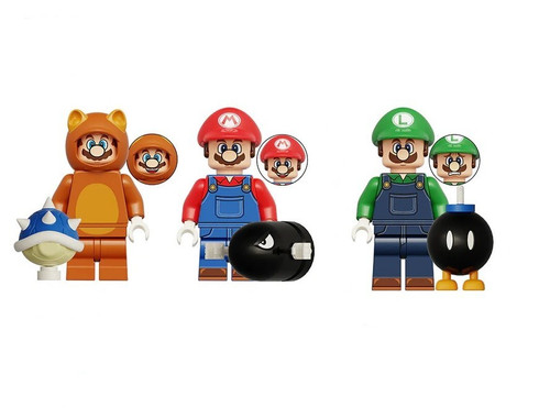 Mario luigi custom buildable - mario,